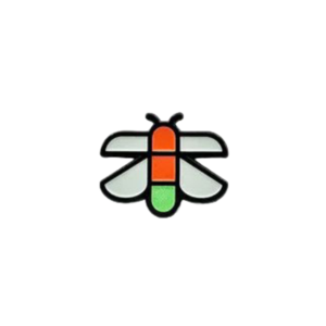 Firefly Pin, Enamel Pin, Glow-In-The-Dark